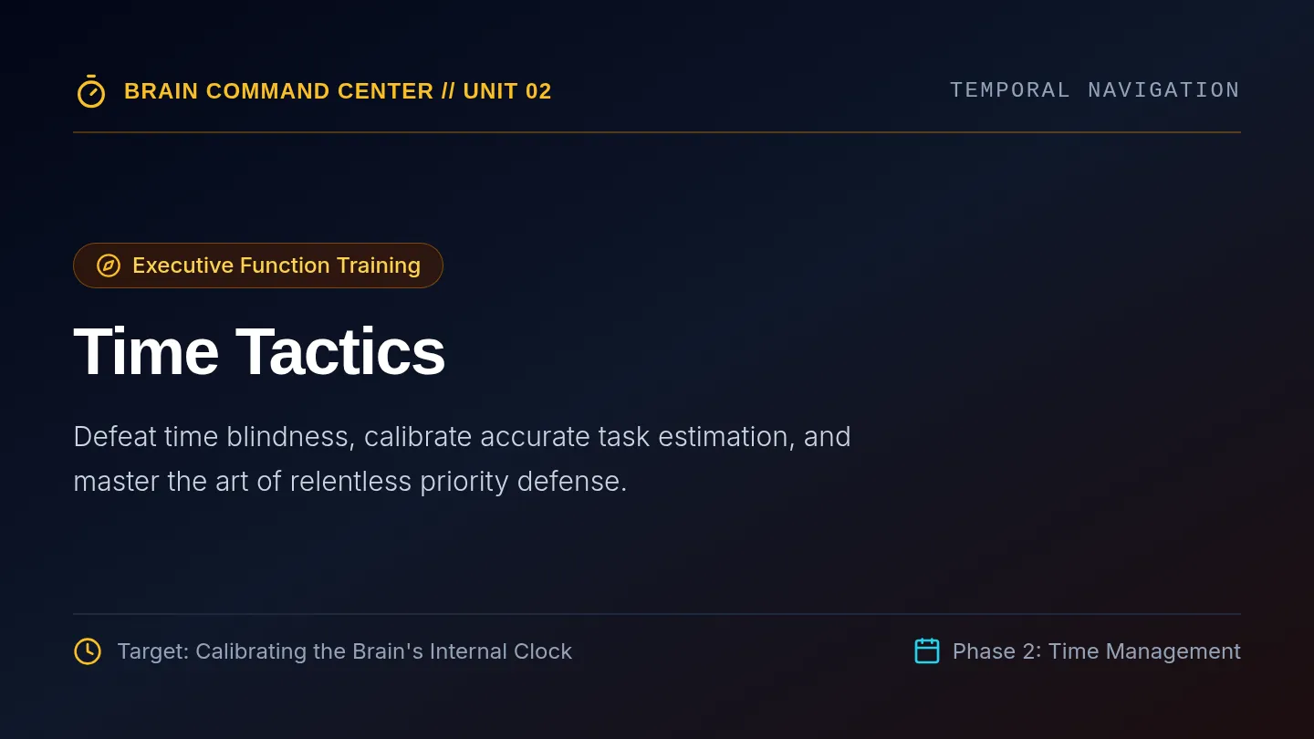 Time Tactics Slides