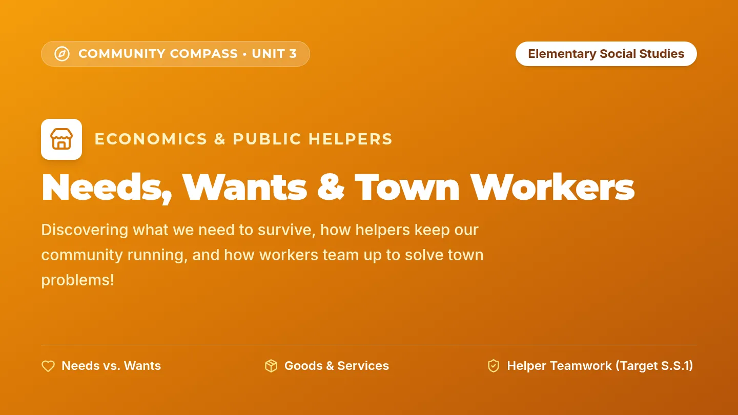 Needs Wants Slide Deck