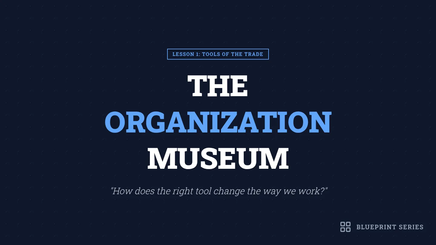 Organization Museum Slides