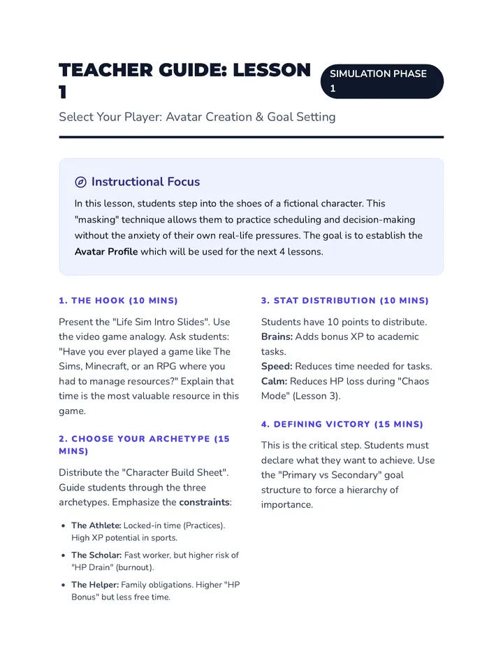 Game Master Guide 1