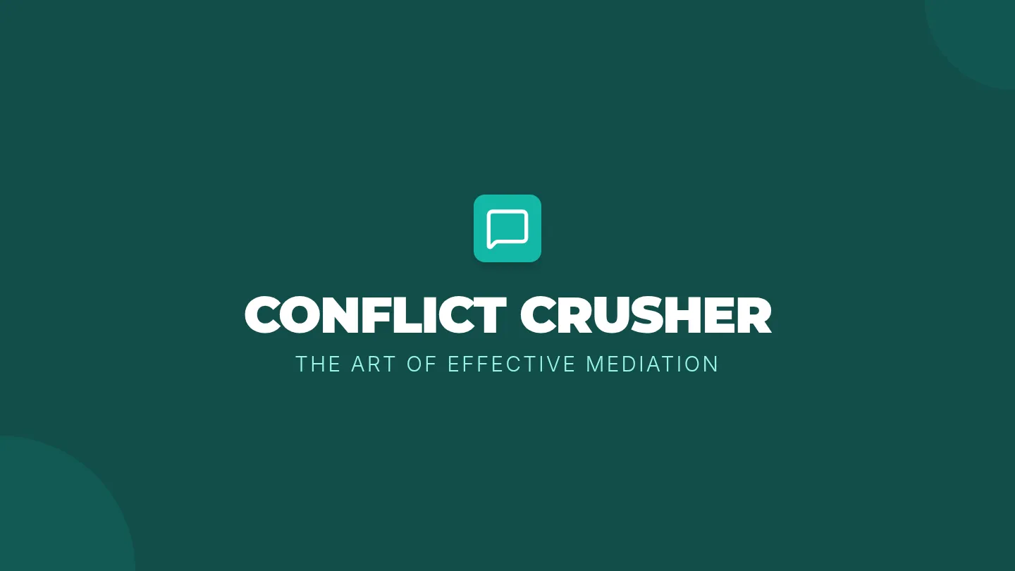 Conflict Crusher Slides