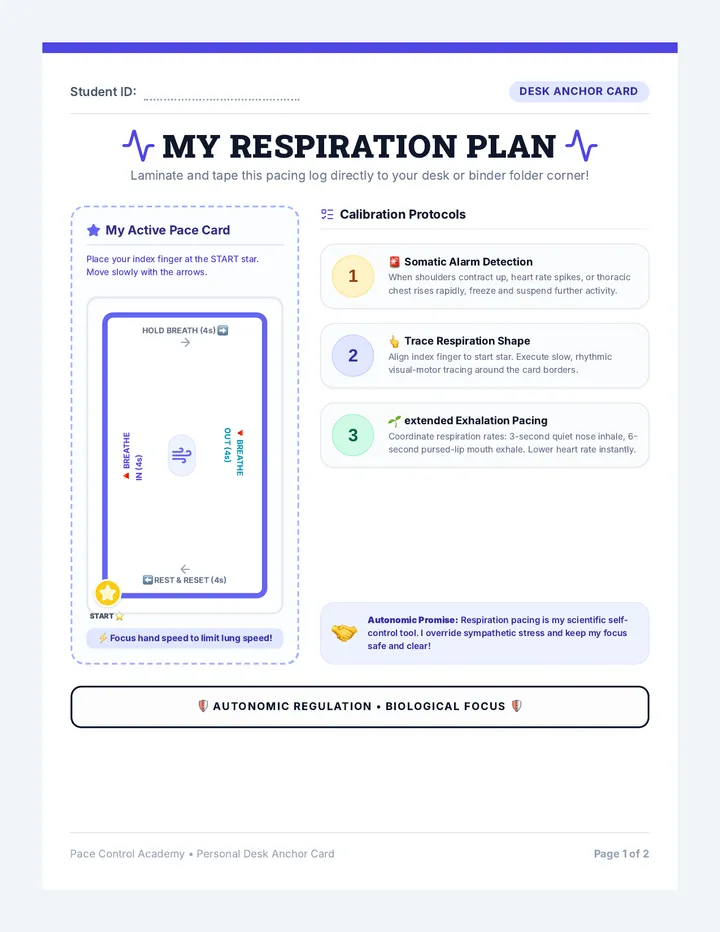 Calm Champion Kit Handout