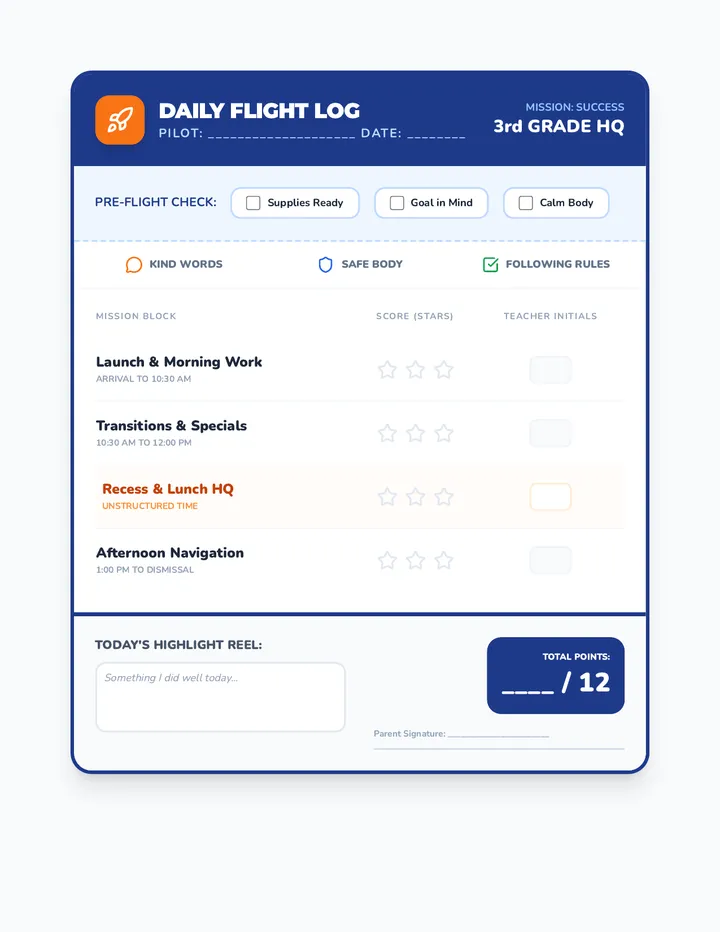 Daily Flight Log CICO