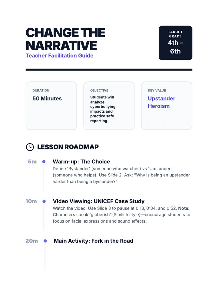 Change Narrative Teacher Guide
