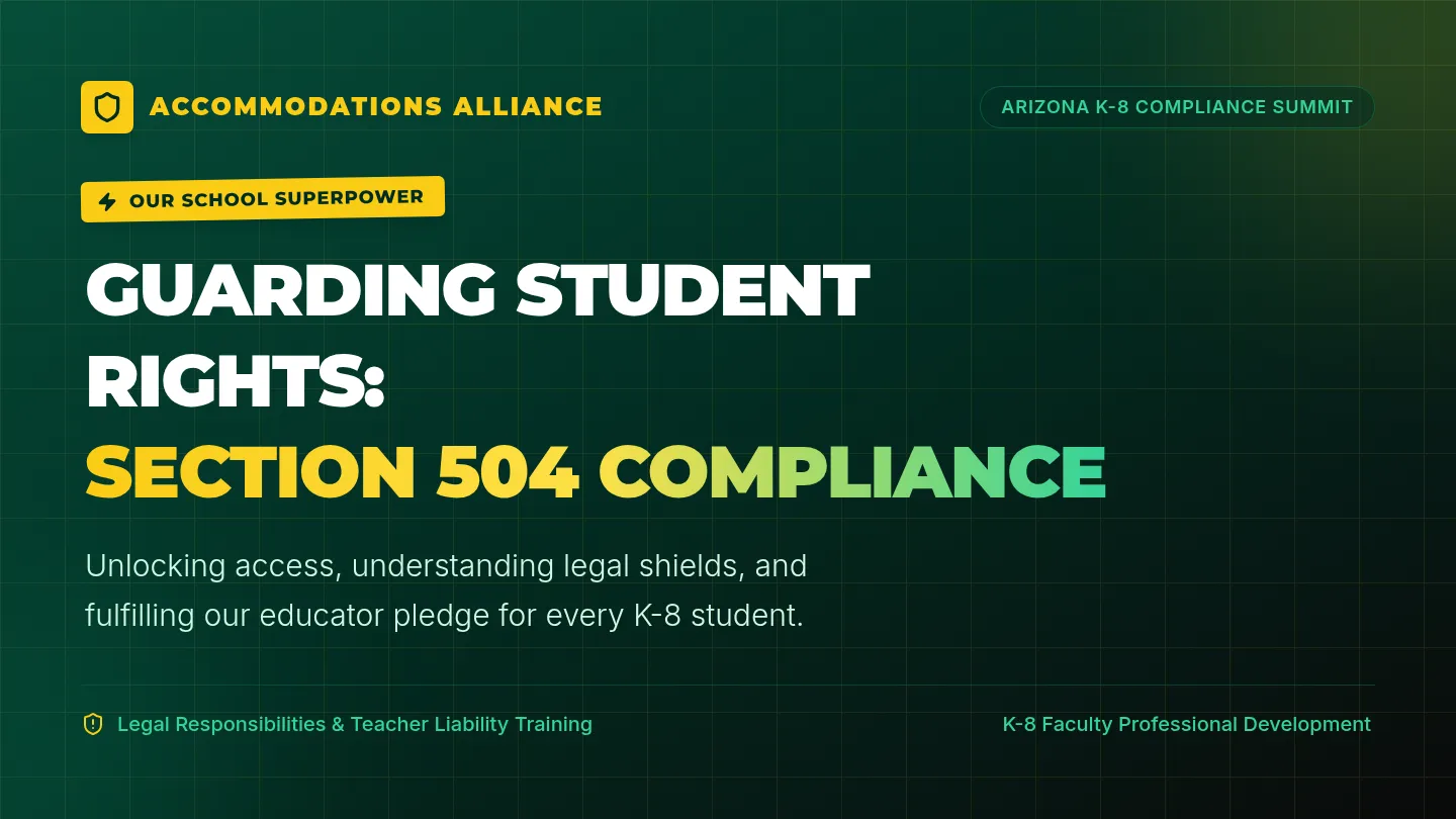 Accommodations Alliance Slides