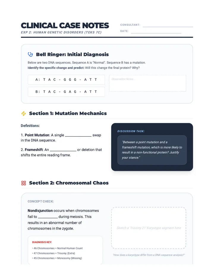 Clinical Case Handout