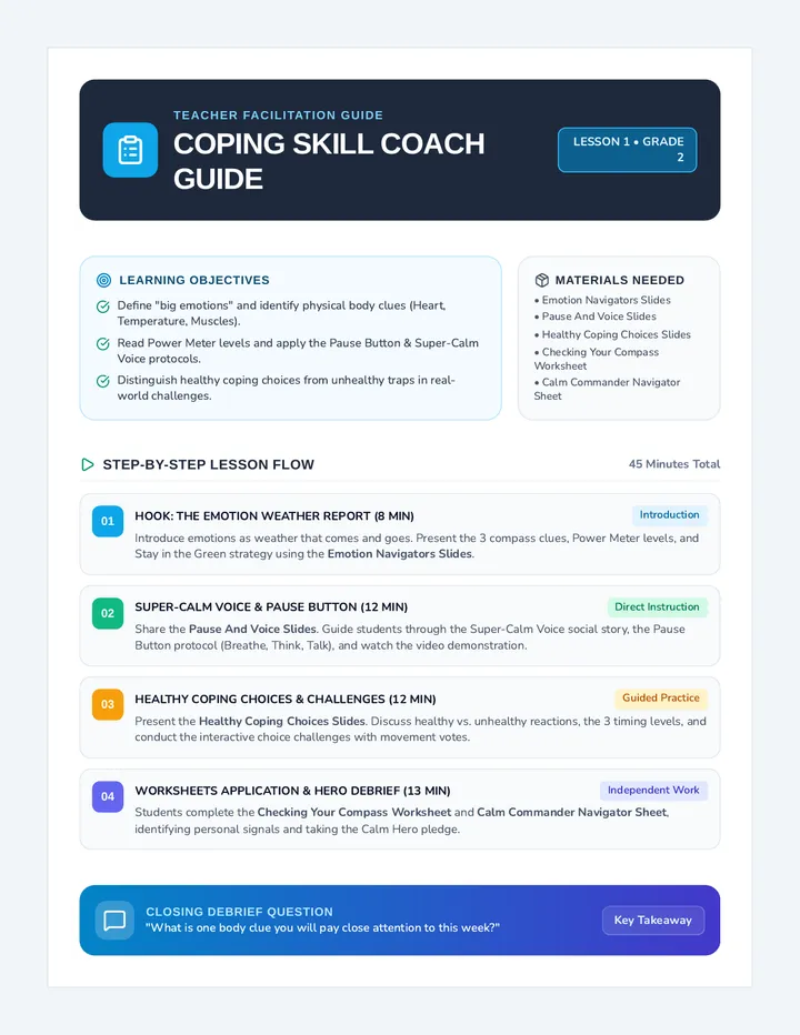 Coping Skill Coach Guide
