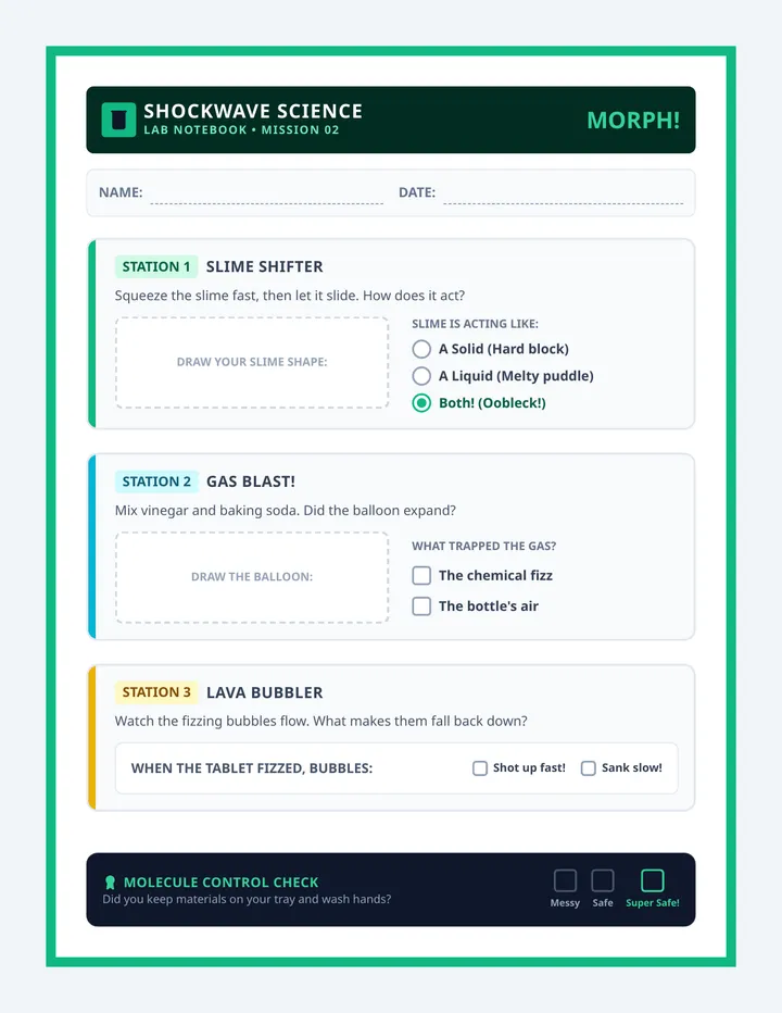 Morph Lab Sheet