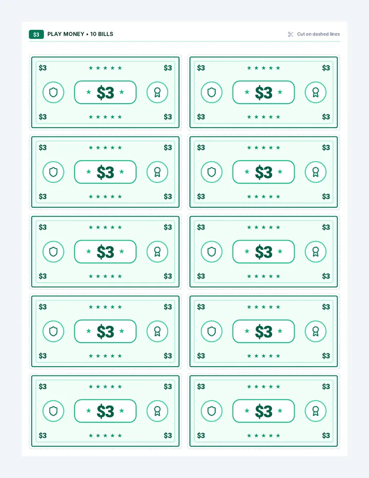 Reward Cash Bills