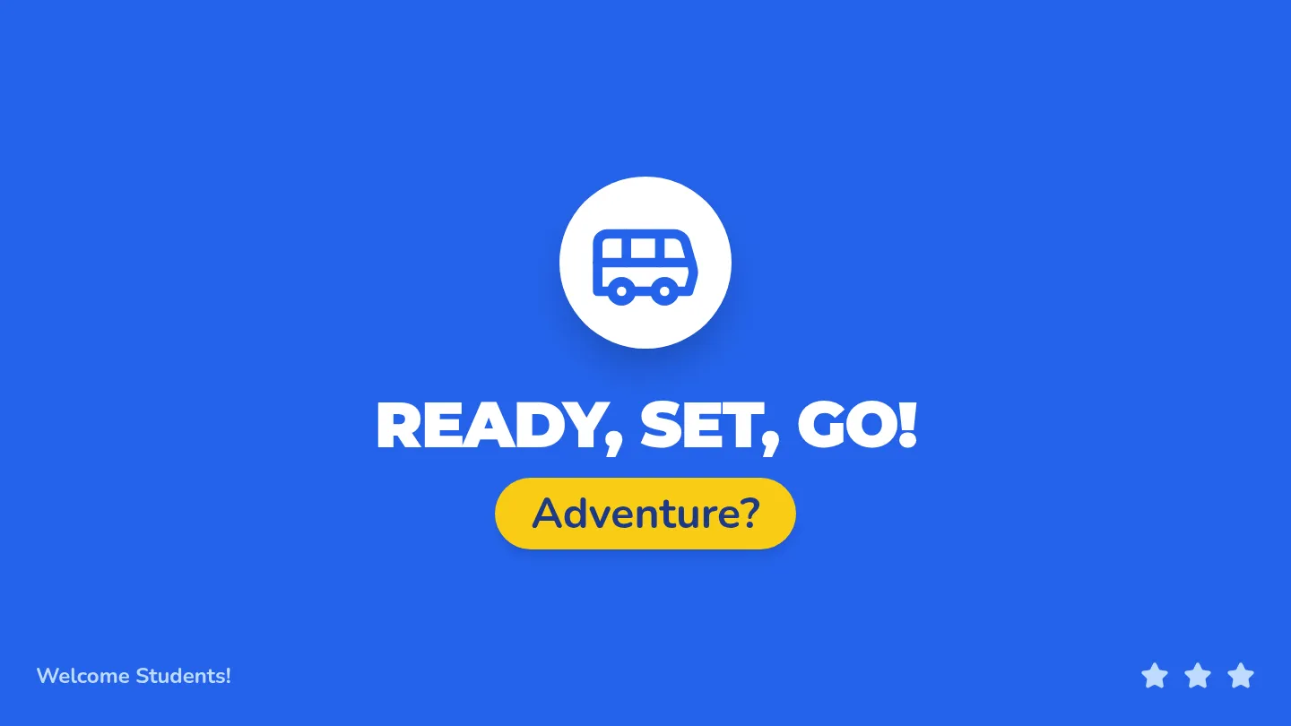 Ready Set Go Slides