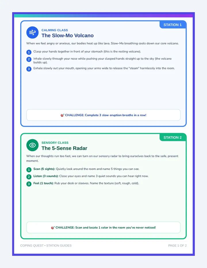Coping Station Guides