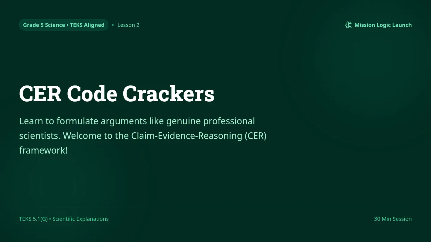 CER Code Crackers Slides
