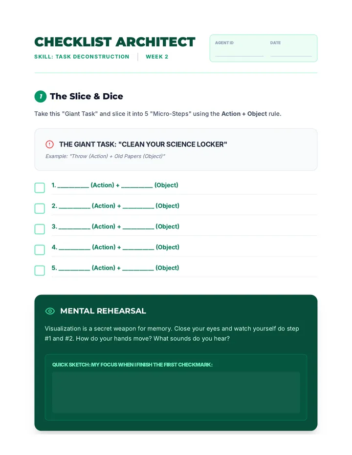 Object Checklist Checklist Code • Lesson • Lenny.com