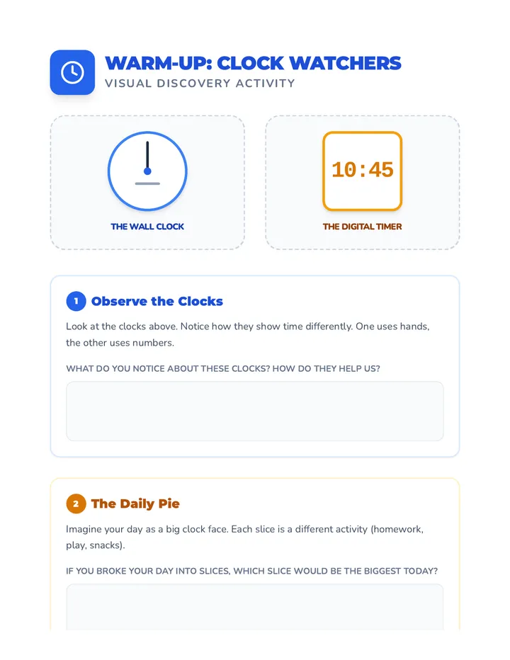 Warm-Up Visual Activity