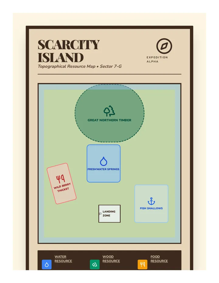 Scarcity Island Map Visuals