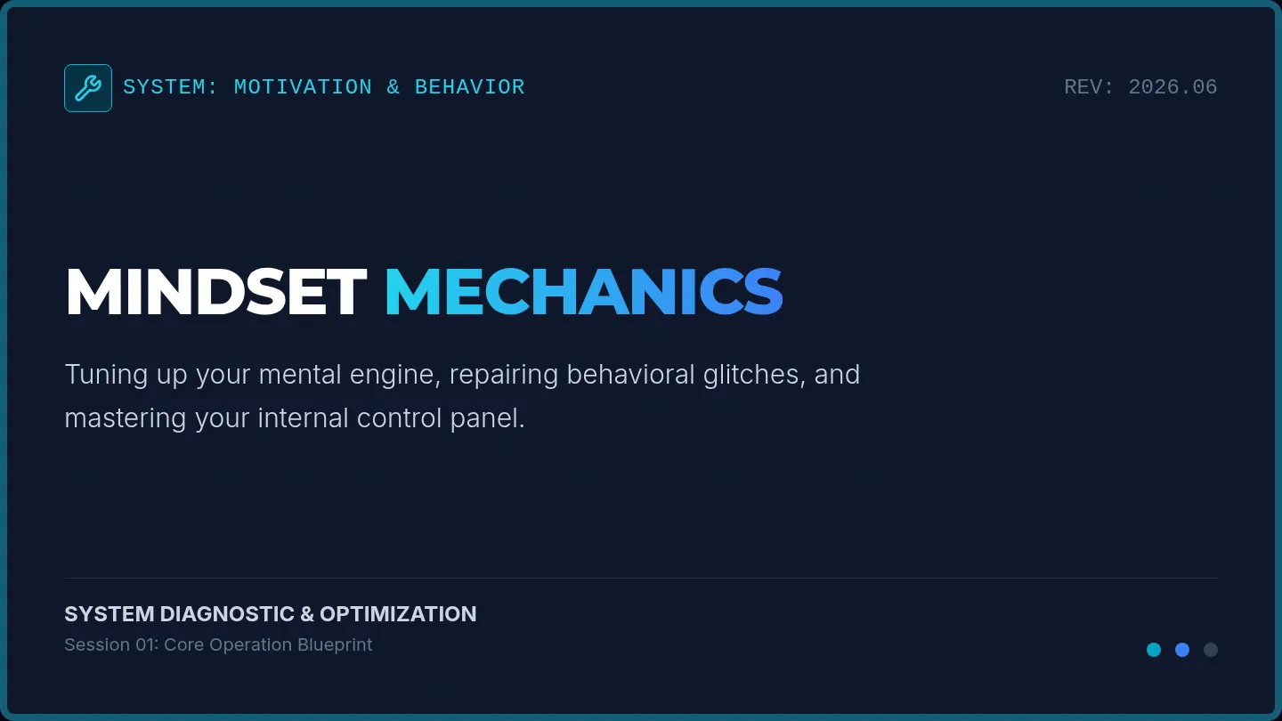Mindset Mechanics Slides