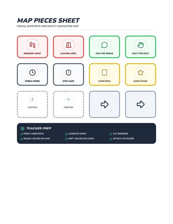 Navigation Icons Sheet