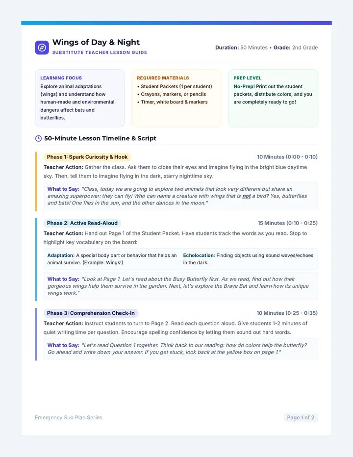 Sky Buddies Teacher Guide page 1