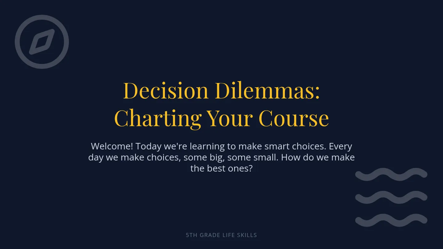 Decision Dilemmas Slides