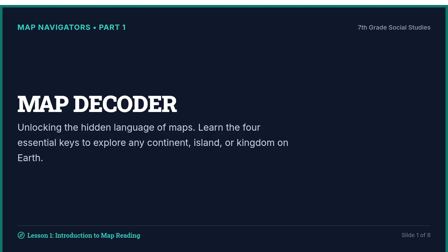 Map Decoder Slides