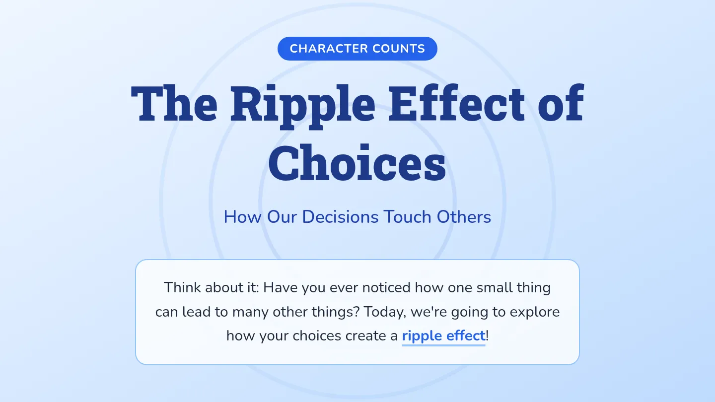 Ripple Effect Visuals Presentation
