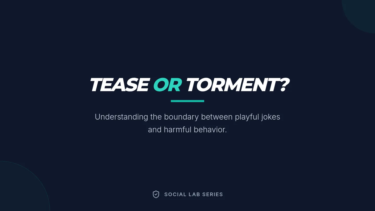 Tease or Torment Slide Deck