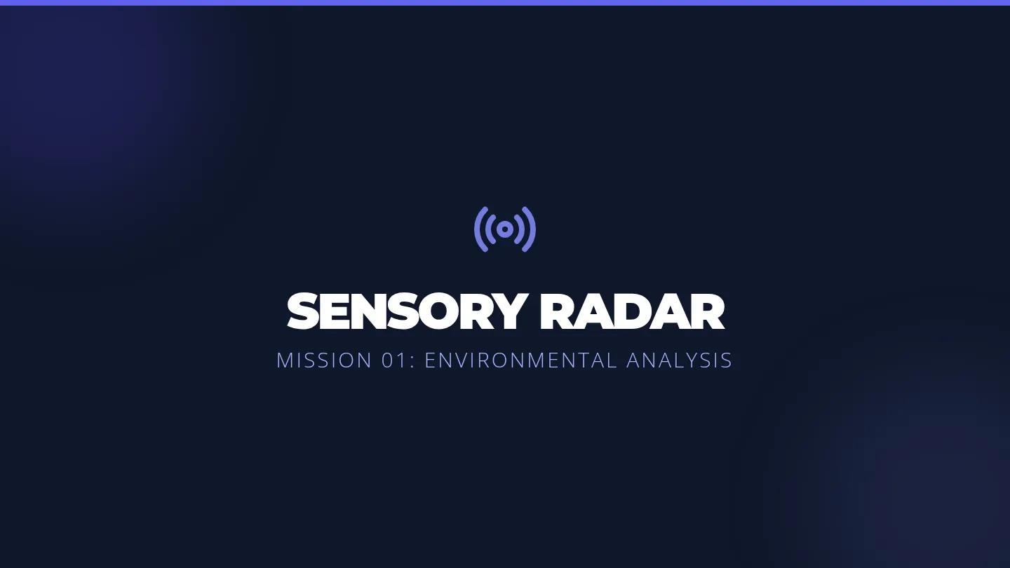 Sensory Radar Slides
