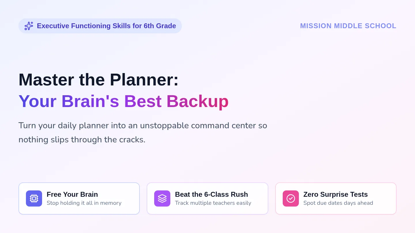 Planner Basics Slides