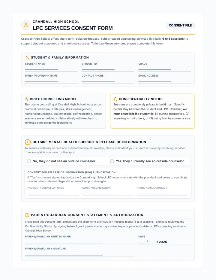 LPC Consent Form