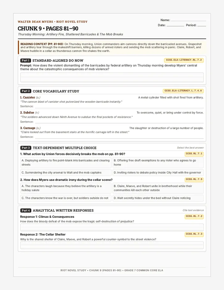 Chunk 9 Activity Sheet