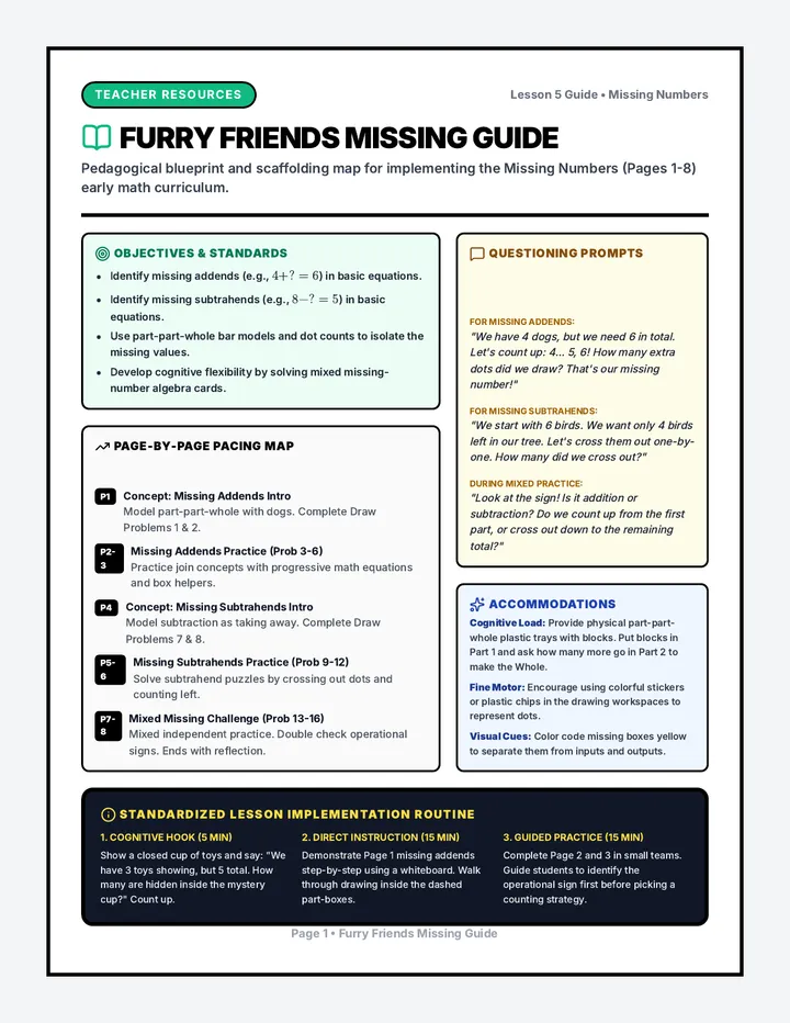 Furry Friends Missing Guide