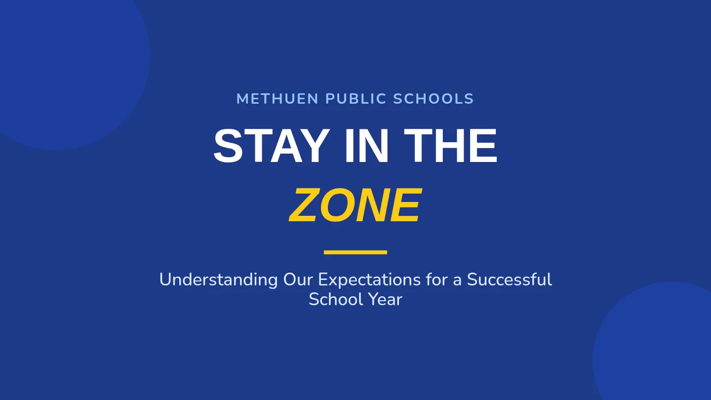 Stay in the Zone Slides