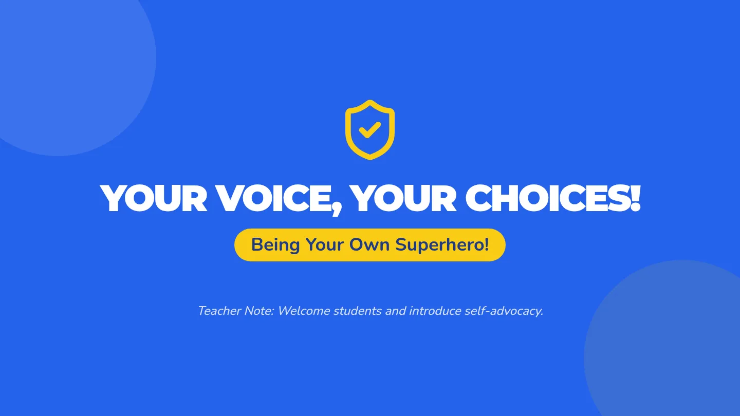 Your Voice Slides