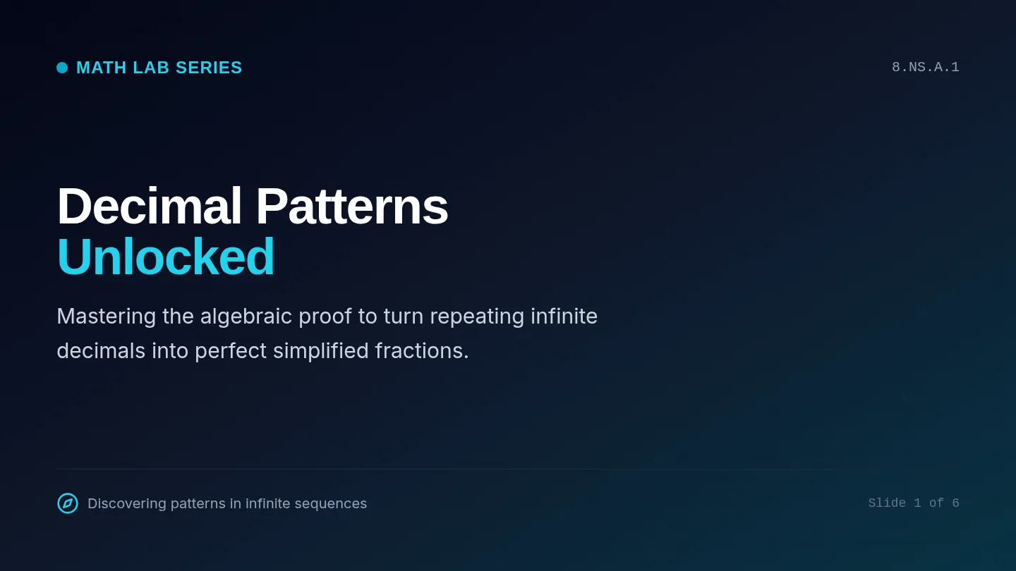 Decimal Patterns Slides