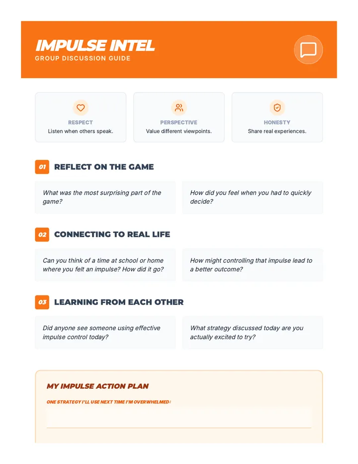 Impulse Intel Discussion Guide
