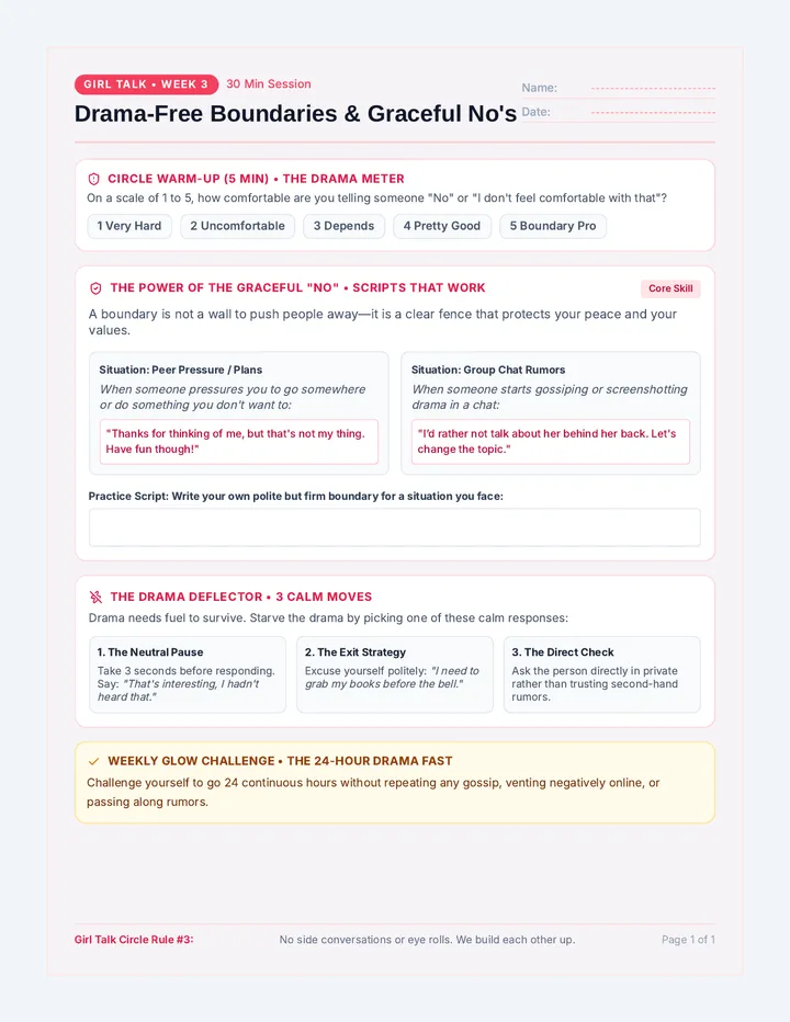 Drama Defense Guide