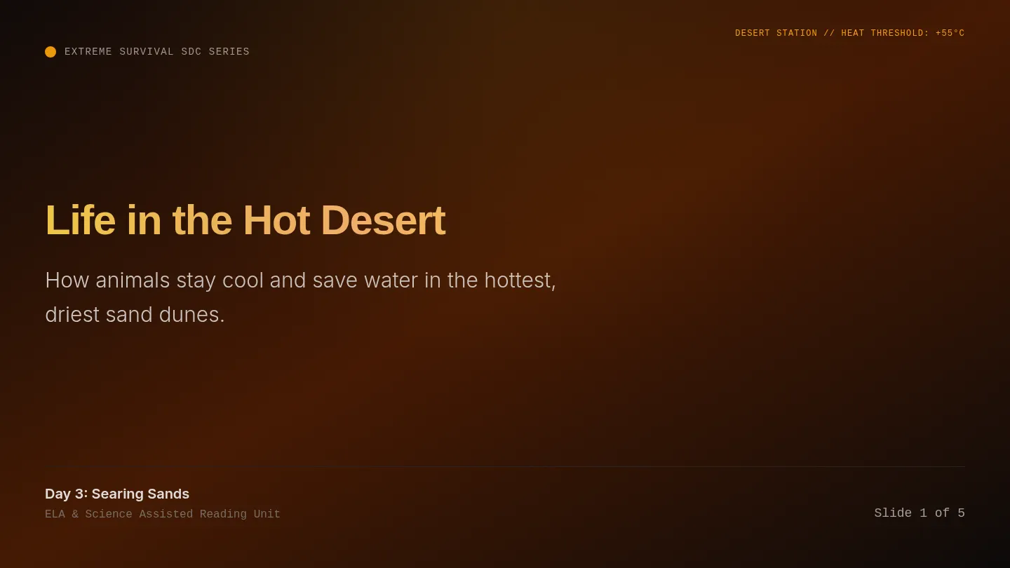 Desert Slides