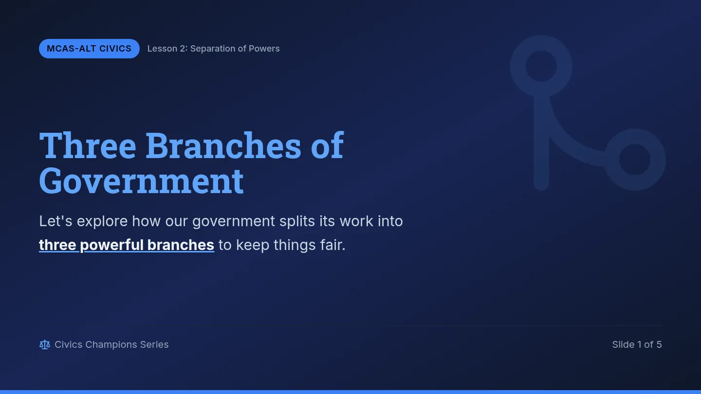 Three Branches Anchor Slides