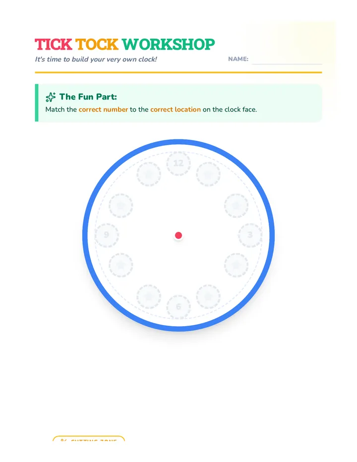Clock Workshop Activity