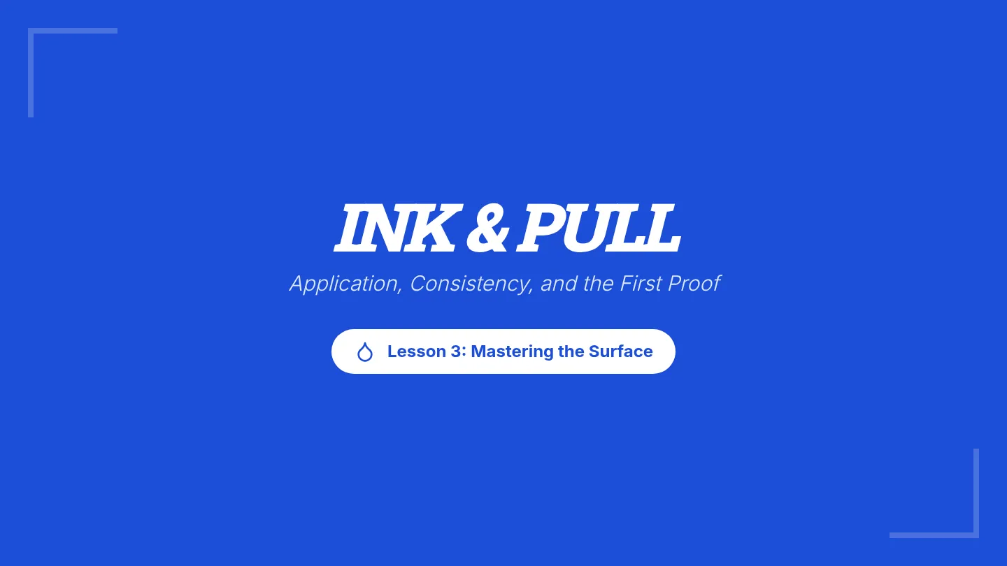 Ink & Pull Slides
