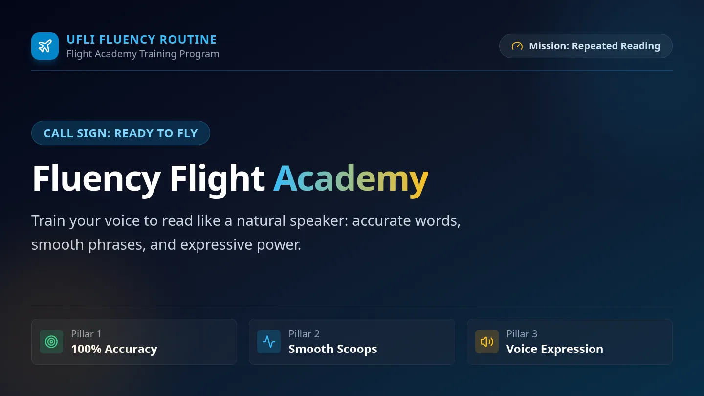 Fluency Flight Slides