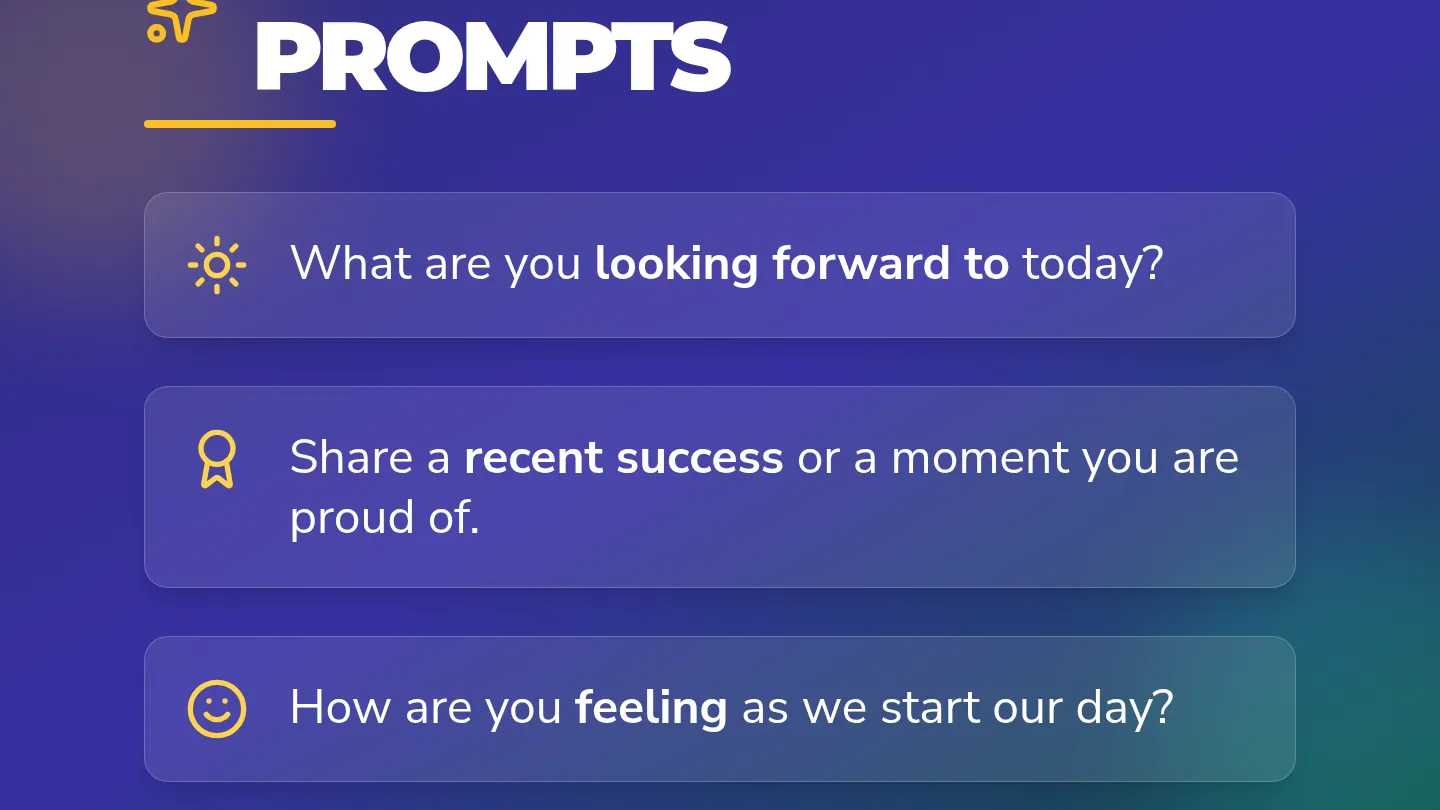 Reflection Prompt Slide Deck