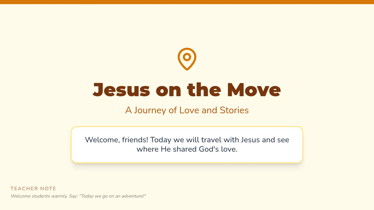 Jesus Journey Slides