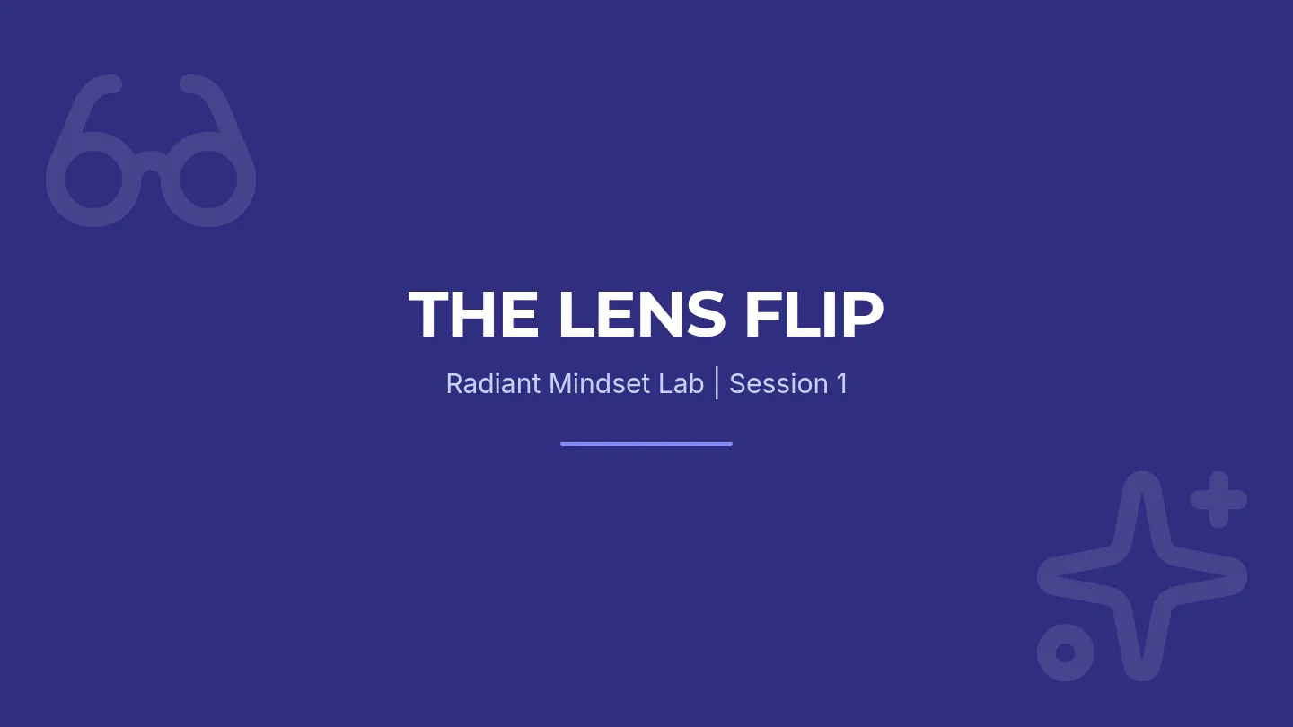 Lens Flip Slides