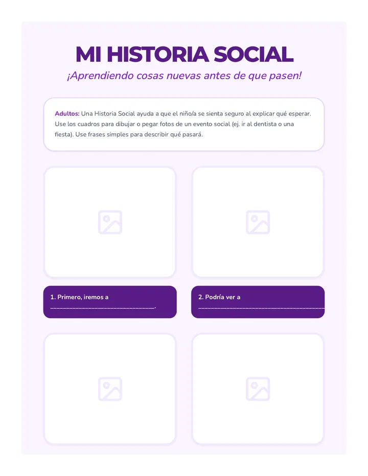 Ayuda Visual de Flexibilidad Social ES