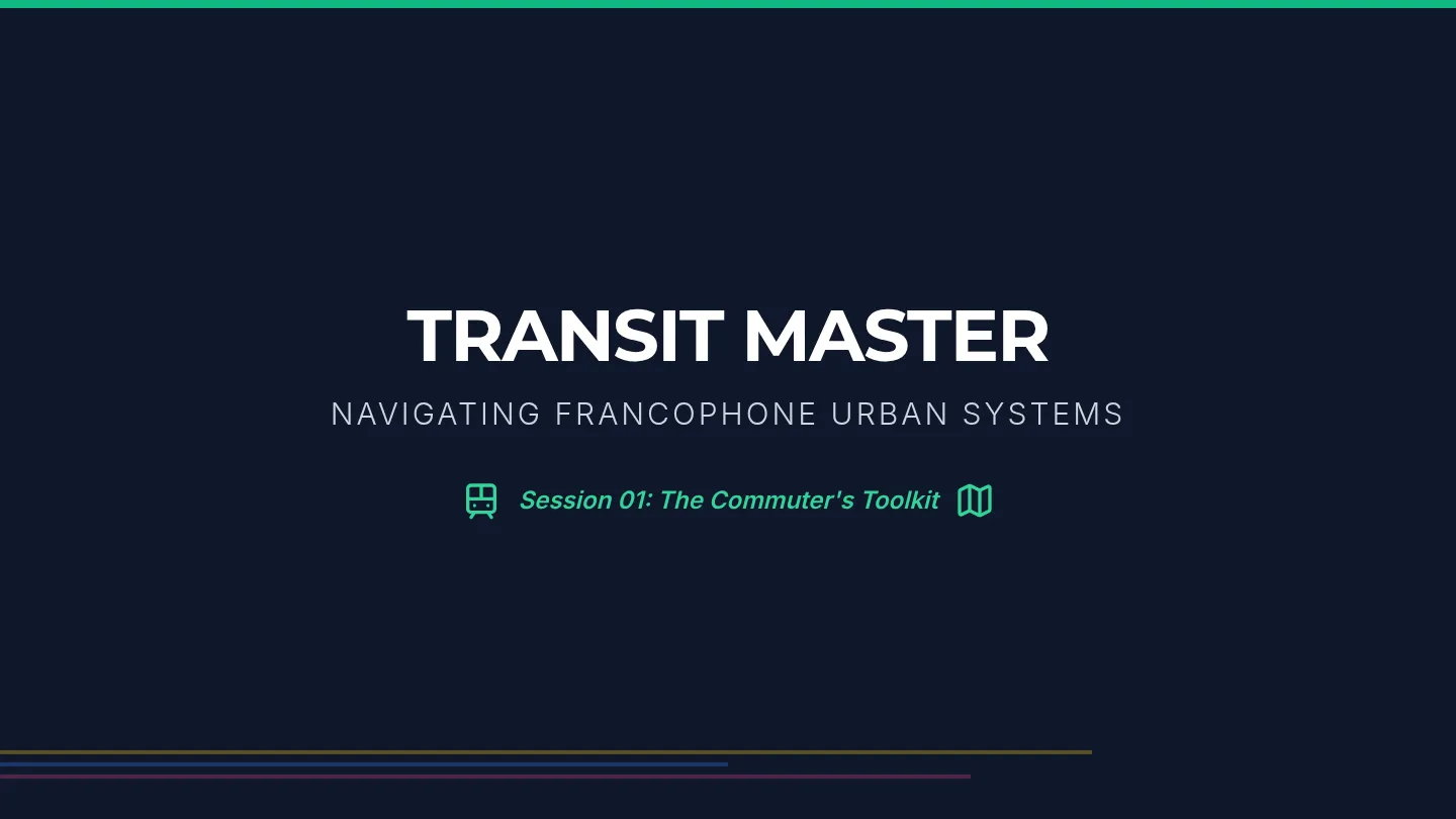 Metro Master Slides