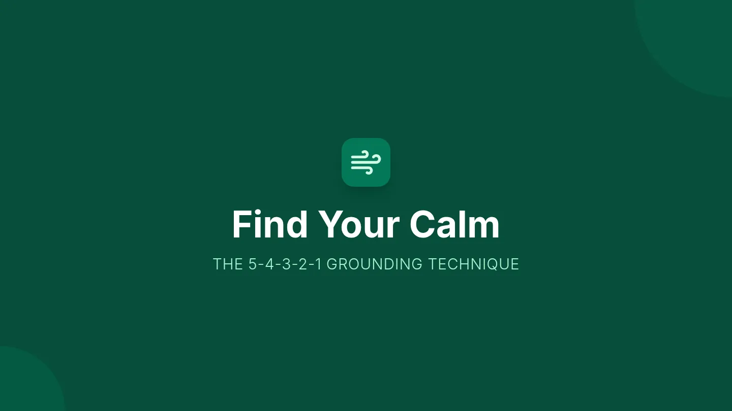Find Your Calm Slides