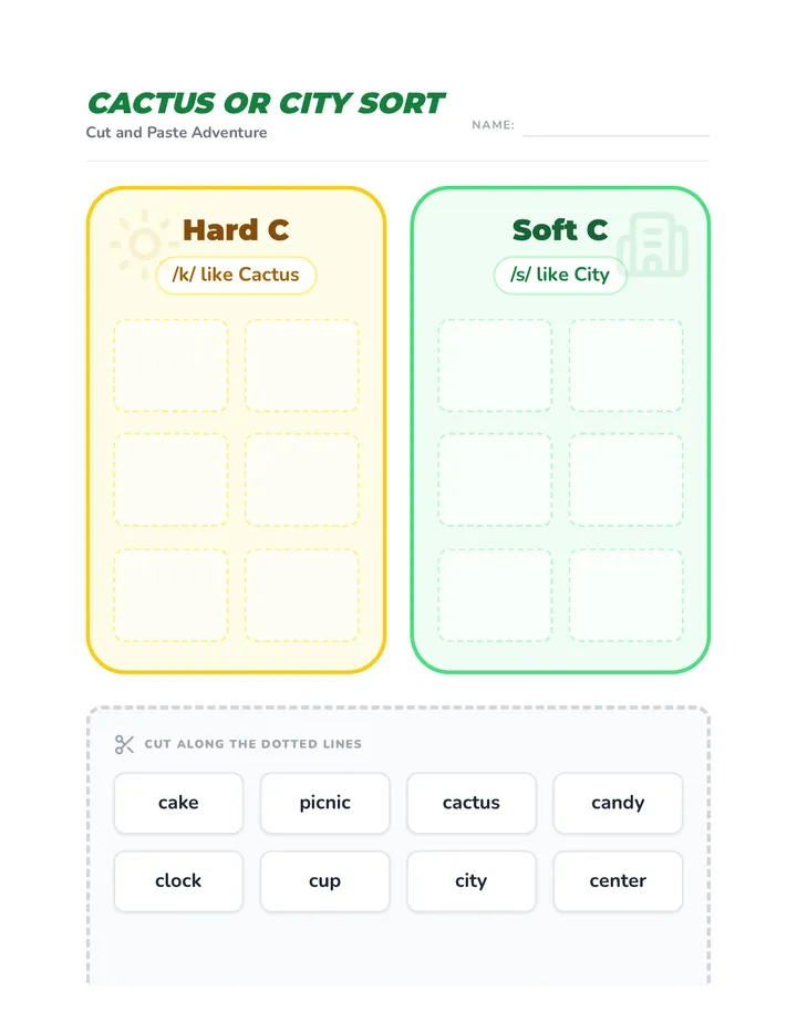 Cactus City Sort