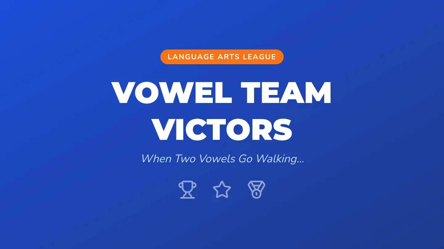Vowel Team All Stars Slides