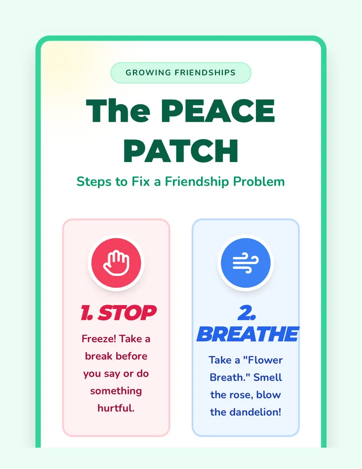 Peace Patch Anchor Chart